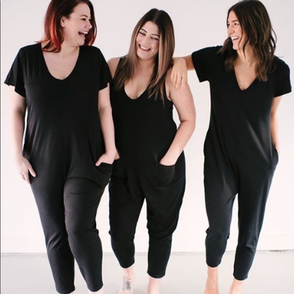 Smash and Tess Sunday Romper Midnight Black - Picture 4 of 7